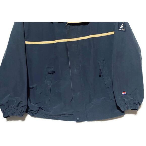 Nautica Jacket Mens Size 3X Blue Knit Casual Full Zip Up Lined - Picture 5 of 8